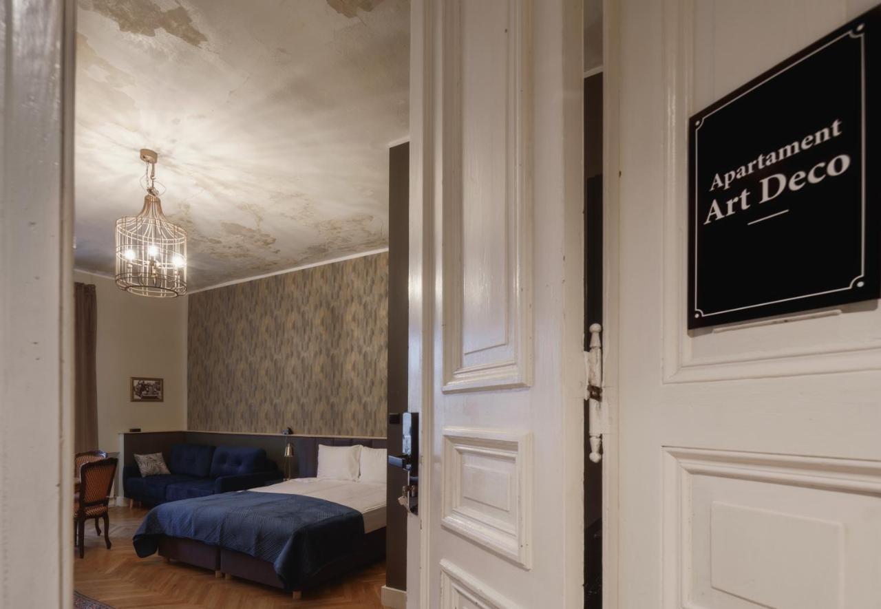 Ferienwohnung Apartament Art Deco Łódź Exterior foto